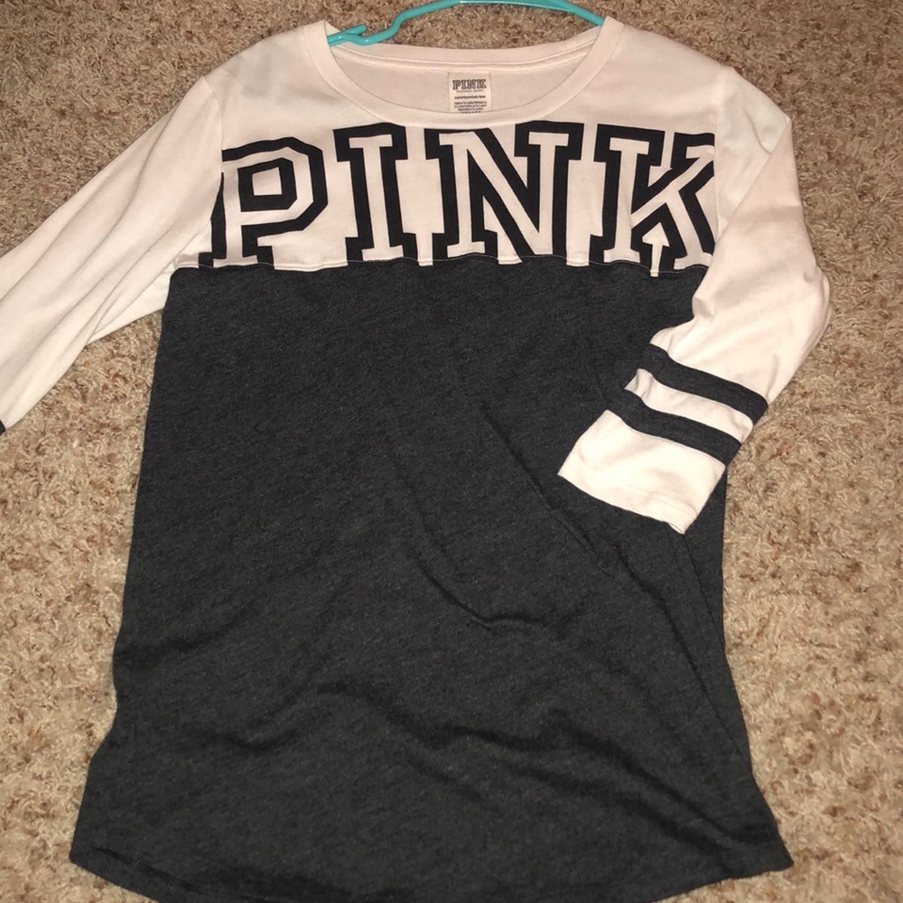 PINK baseball tee